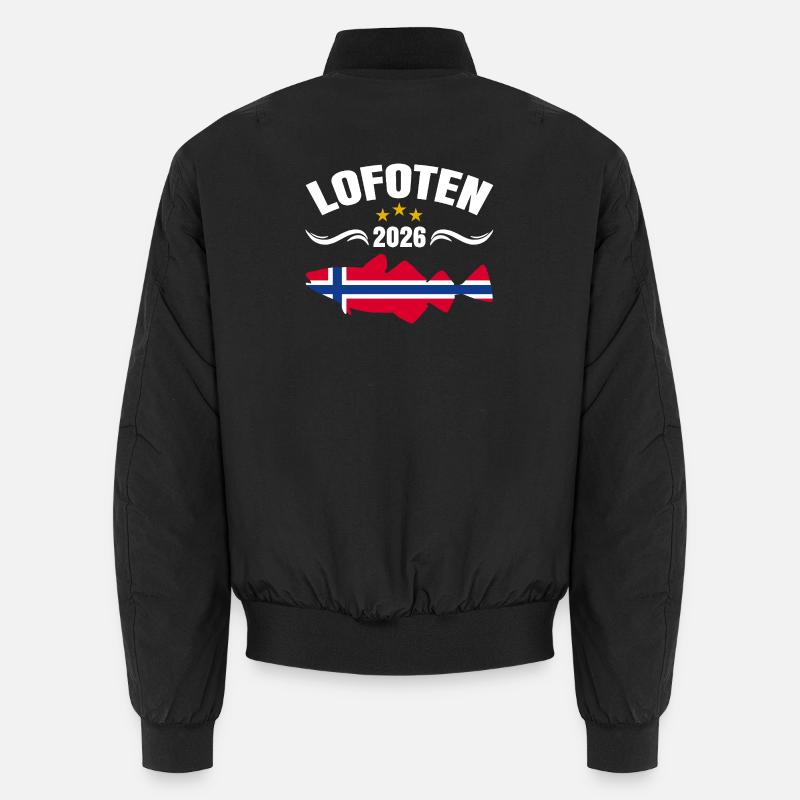 Lofoten 2026 - Bomber unisexe - noir