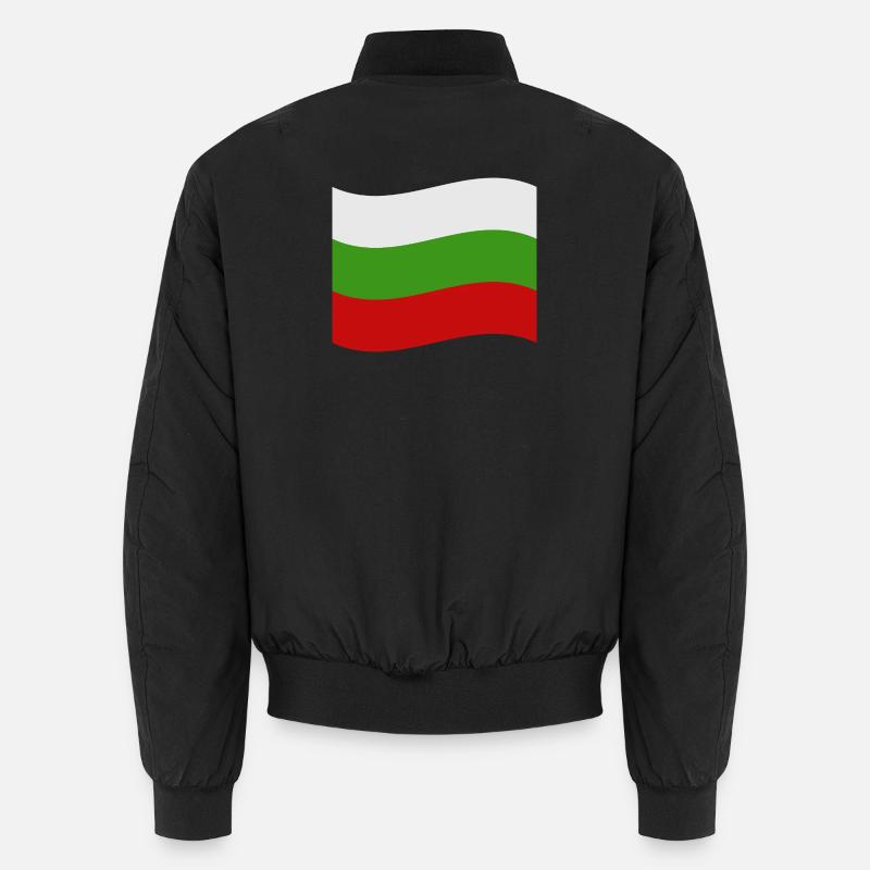 Bulgarian flag Unisex Bomber Jacket