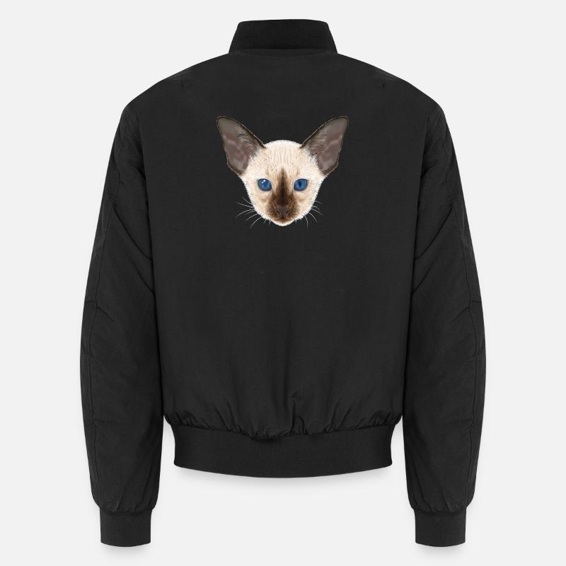 Chat siamois Bomber unisexe