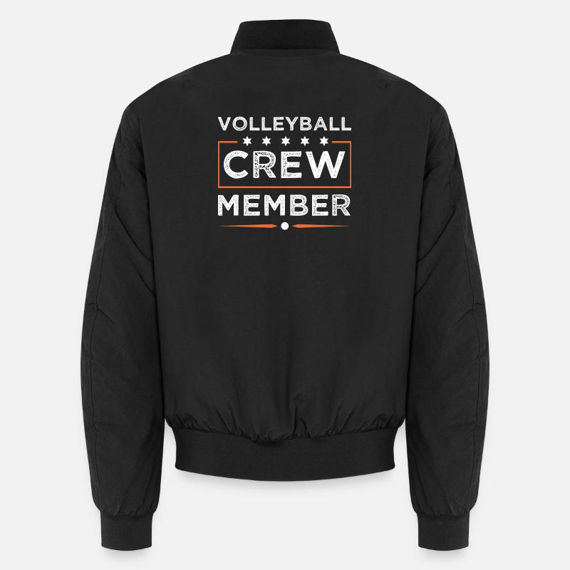 Équipe de volley-ball - Bomber unisexe - noir