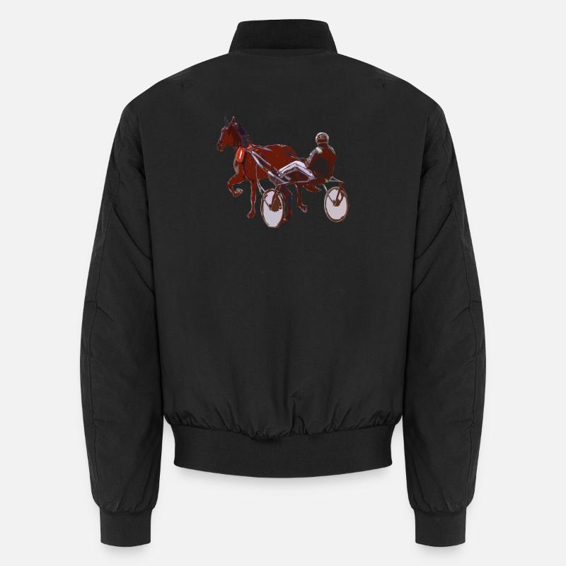 trotter - Bomber unisexe - noir