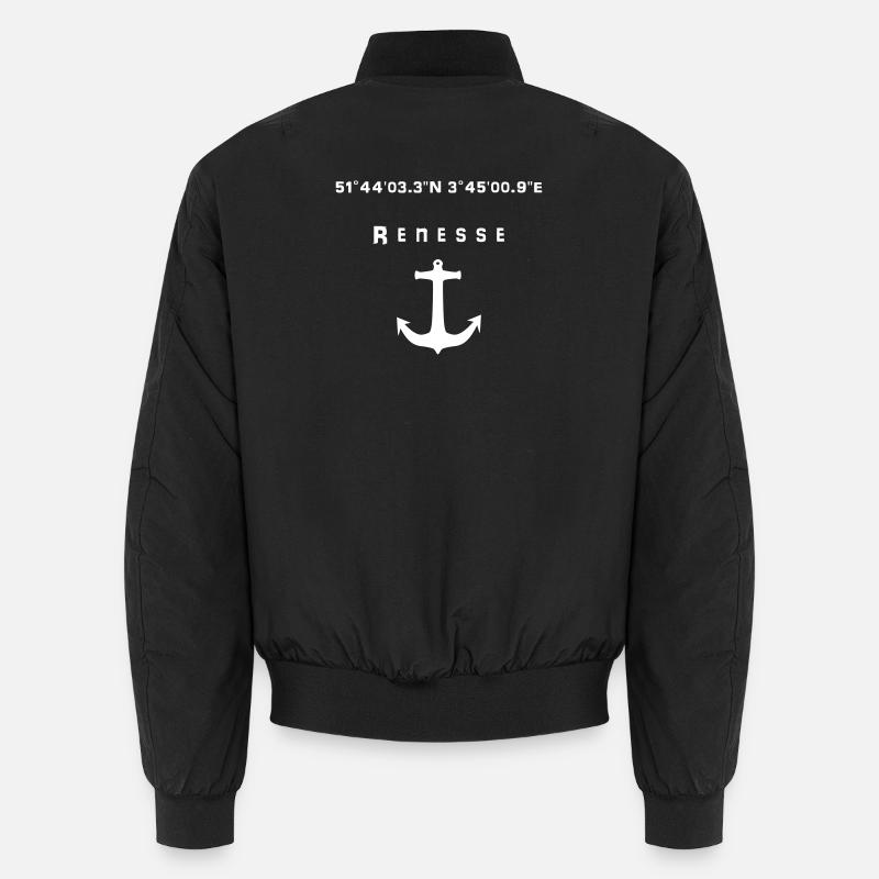 Coordinates Renesse - Unisex Bomber Jacket - black