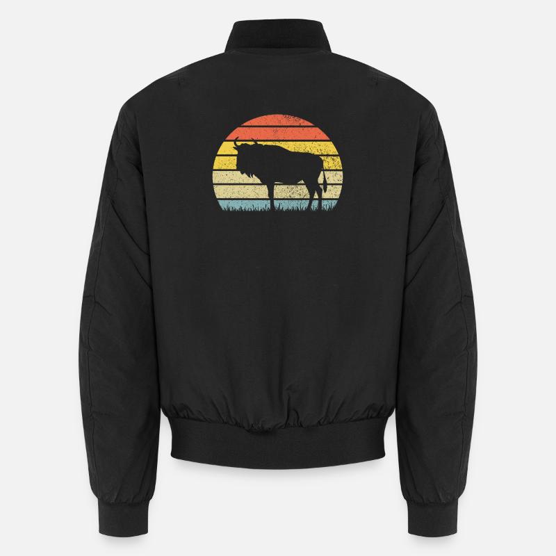 Gnu - Bomber unisexe - noir