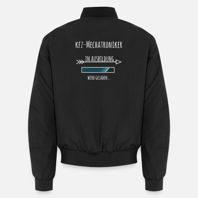 Kfz Mechatroniker Ausbildung Beruf Geschenk - Unisex Bomberjacke - Schwarz