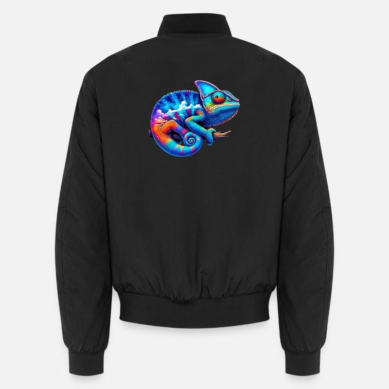 Caméléon - Bomber unisexe - noir