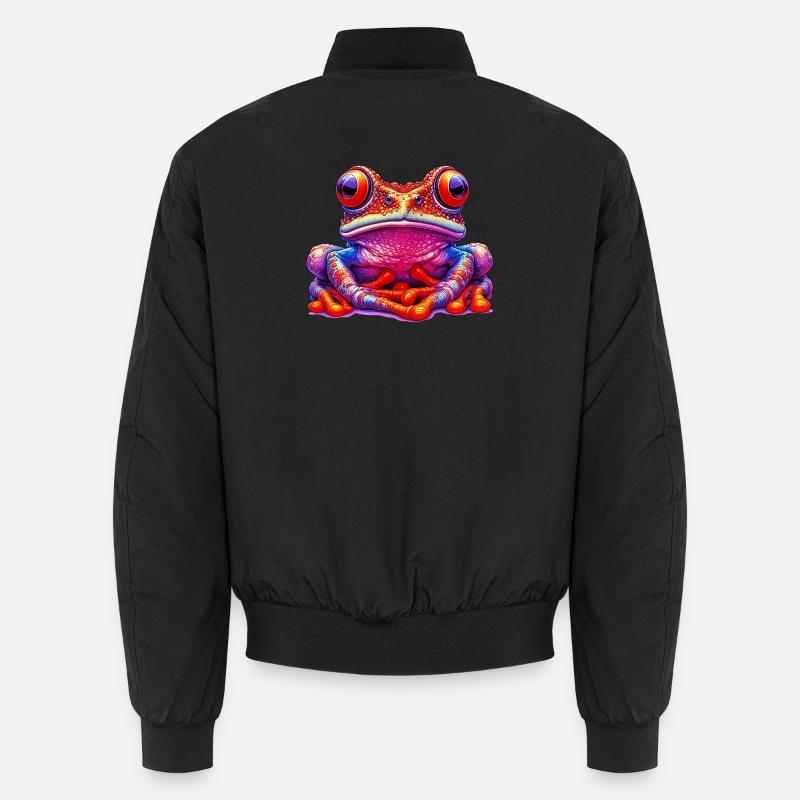 Grenouille - Bomber unisexe - noir