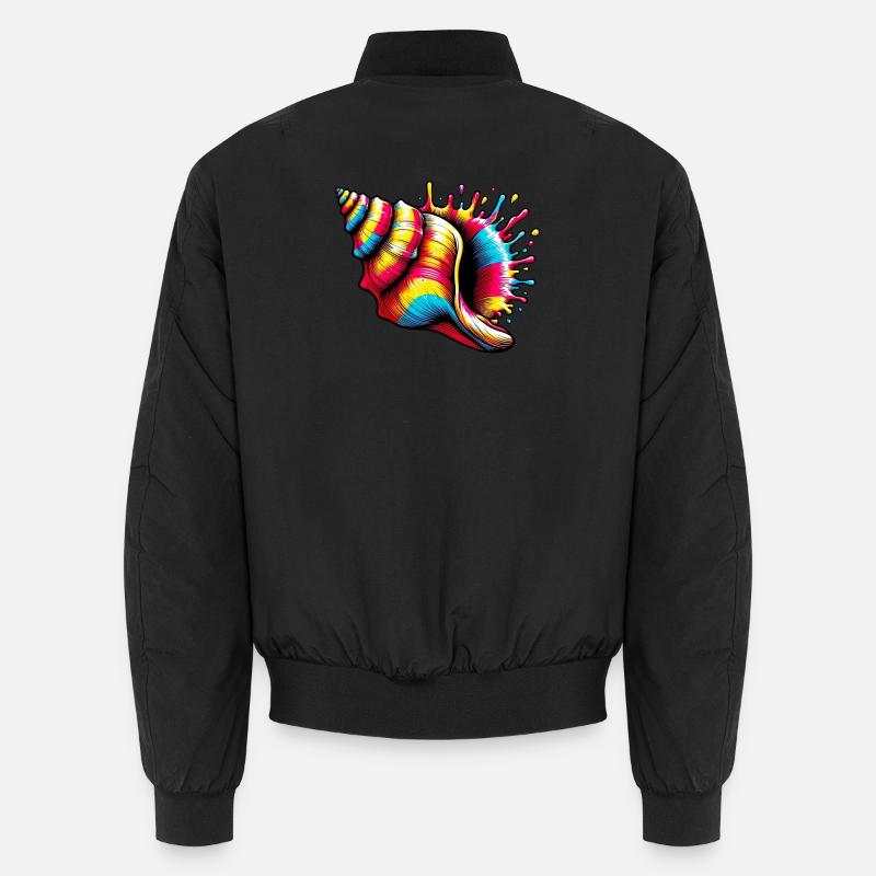 Muschel Unisex Bomberjacke