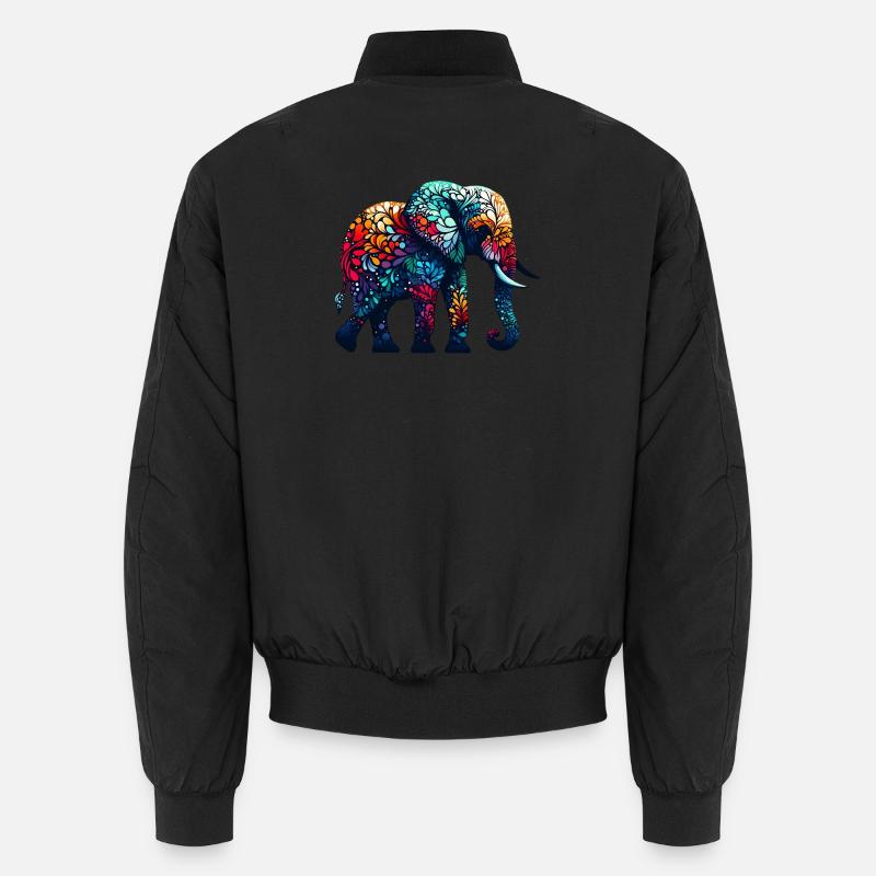 Elefant Unisex Bomberjacke