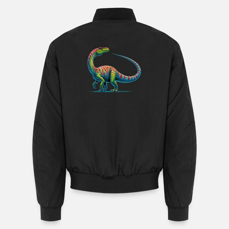 Dinosaure - Bomber unisexe - noir