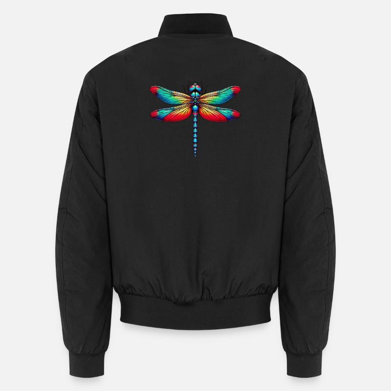 Dragonfly - Unisex Bomber Jacket - black