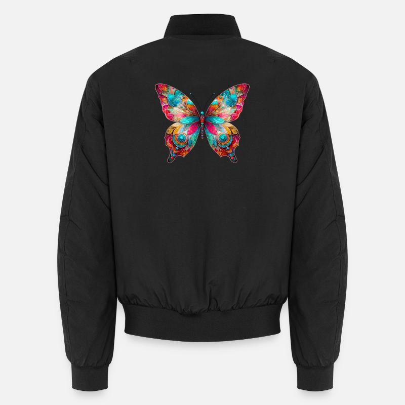 Butterfly Unisex Bomber Jacket
