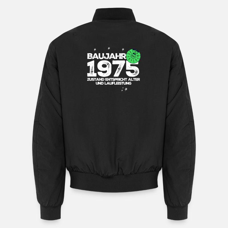 Année de construction 1975 - Bomber unisexe - noir