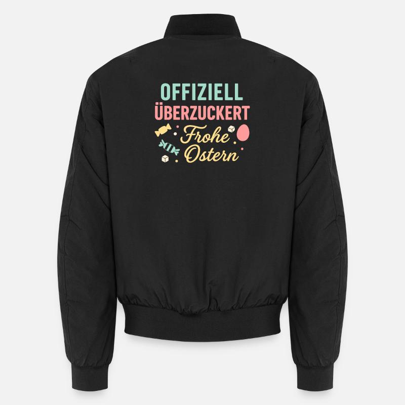 Officially sugar-coated Happy Easter Unisex Bomber Jacket