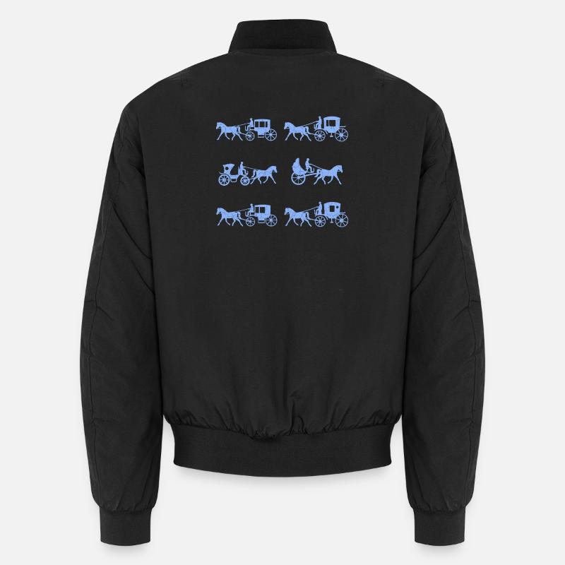 Carriage Coachman Unisex Bomber Jacket