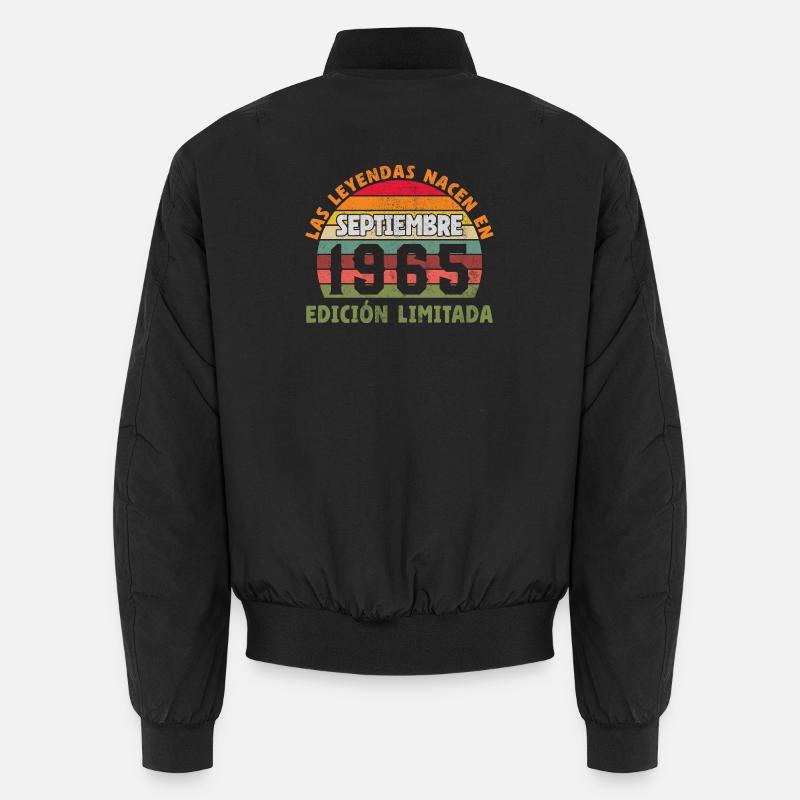 September 1965 Vintage Geburtstagsgeschenk Unisex Bomberjacke