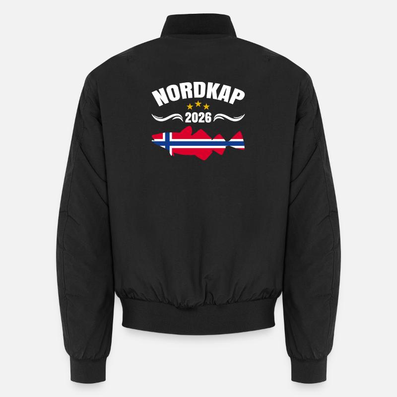 Cap Nord 2026 - Bomber unisexe - noir
