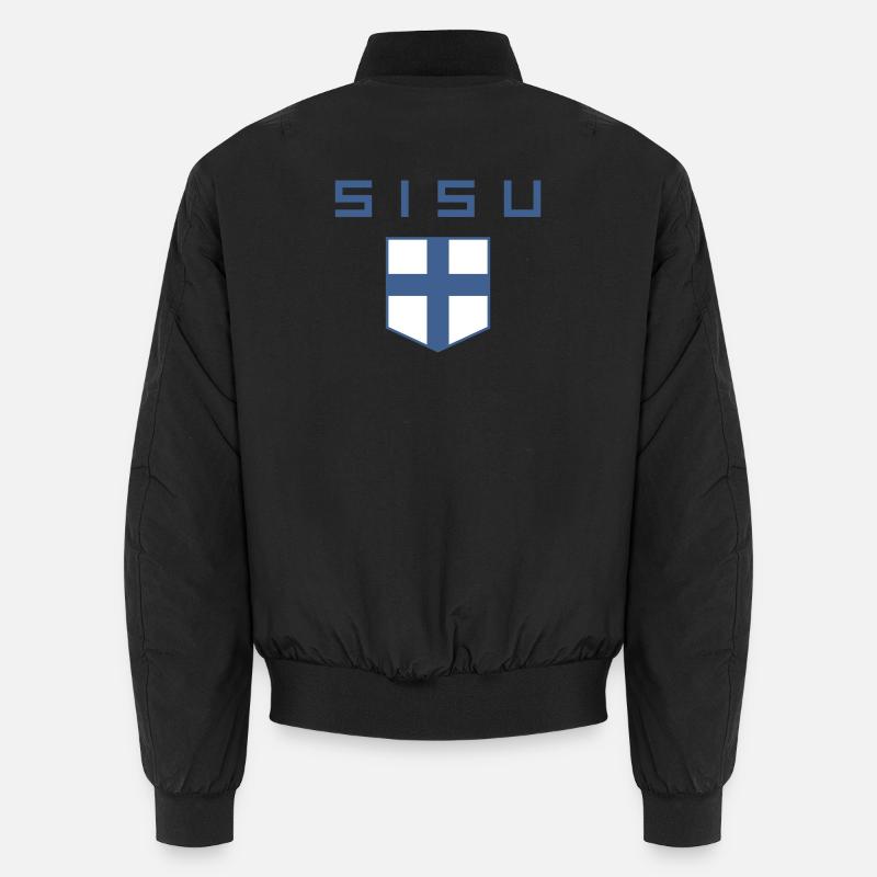 sisu - Bomber unisexe - noir