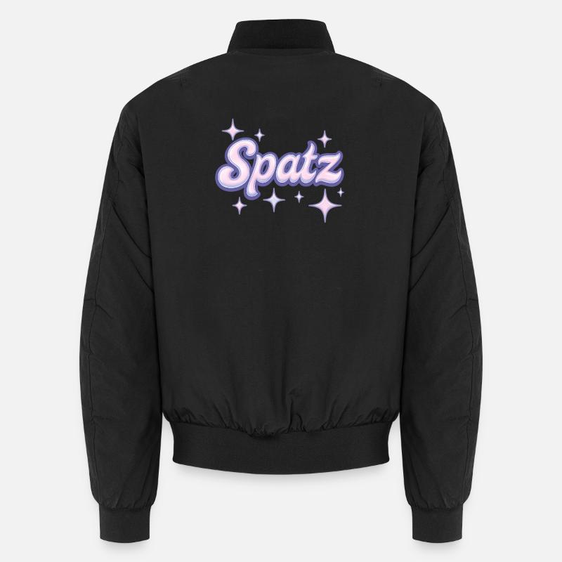 Spatz / Y2K Design - Bomber unisexe - noir