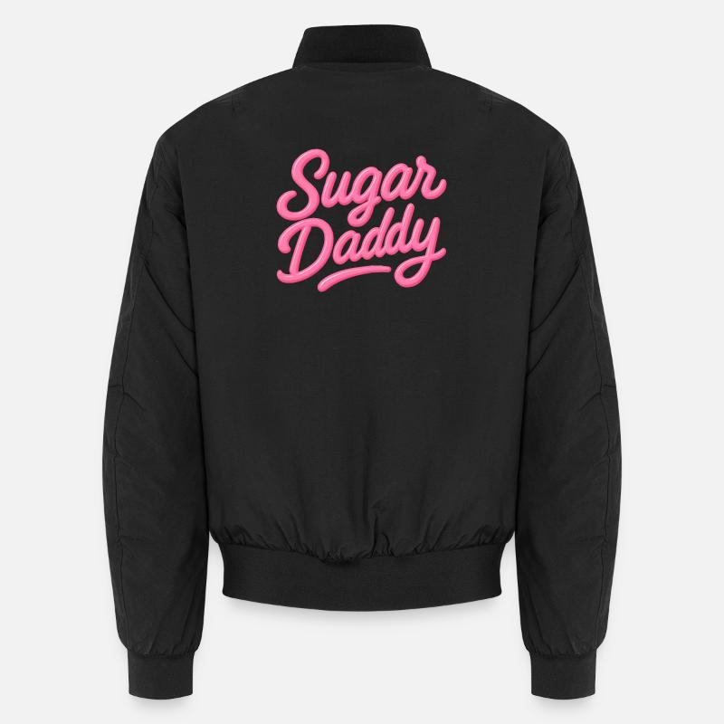 Sugar Daddy – Candy Pink Tippfehler Unisex Bomberjacke