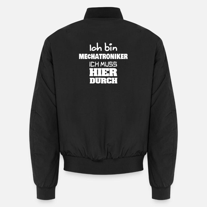 Mécatronicien - Bomber unisexe - noir