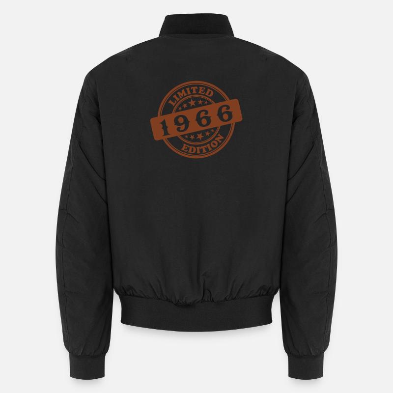 Limited Edition 1966 - Unisex Bomber Jacket - black