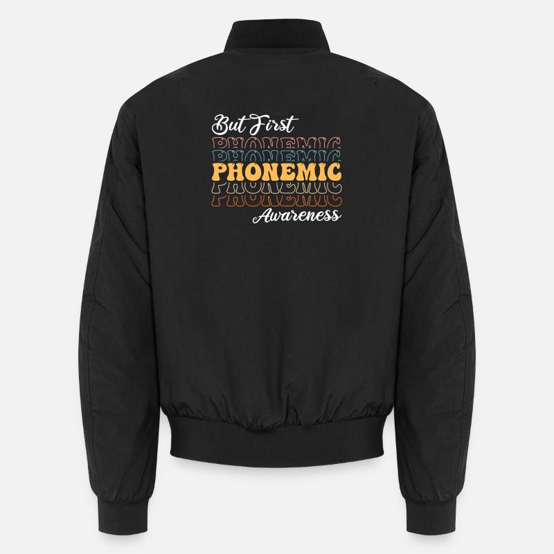 Phonemic Awareness First Unisex Bomber Jacket