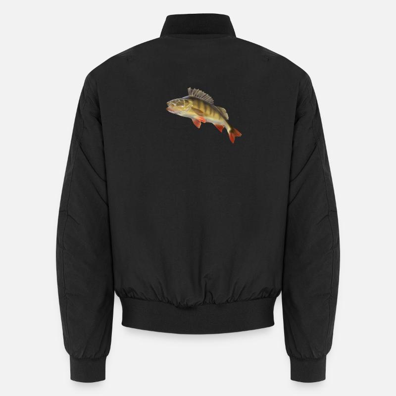 Perch - Unisex Bomber Jacket - black