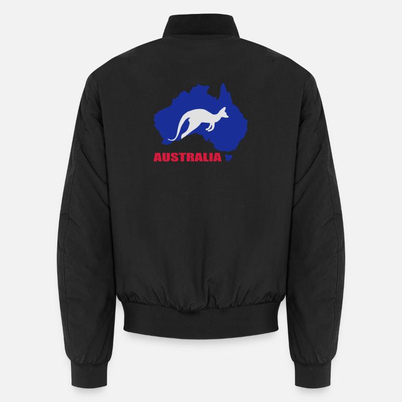 Australia - Bomber unisexe - noir