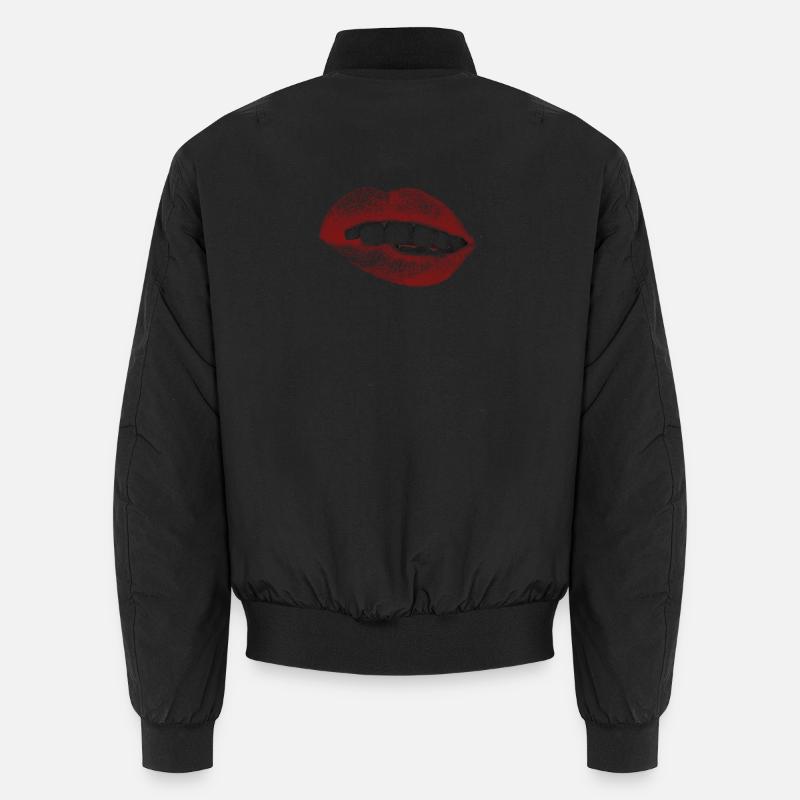 Lips Bomber unisexe