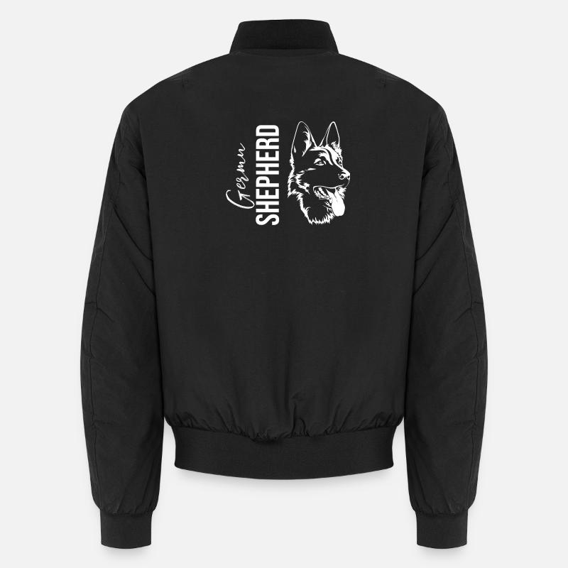 Deutscher Schäferhund Unisex Bomberjacke