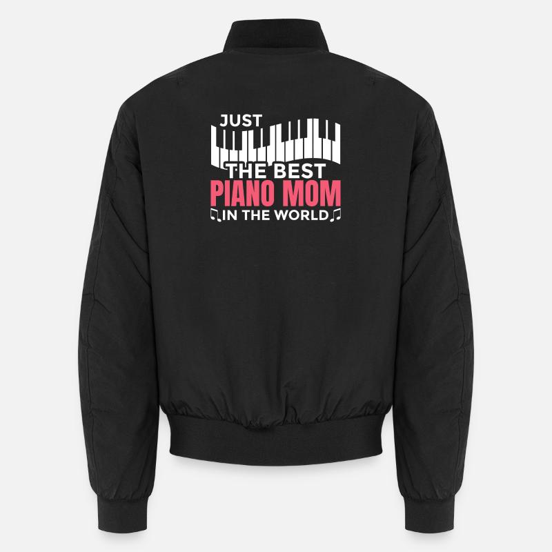 Klavier Mutter Unisex Bomberjacke
