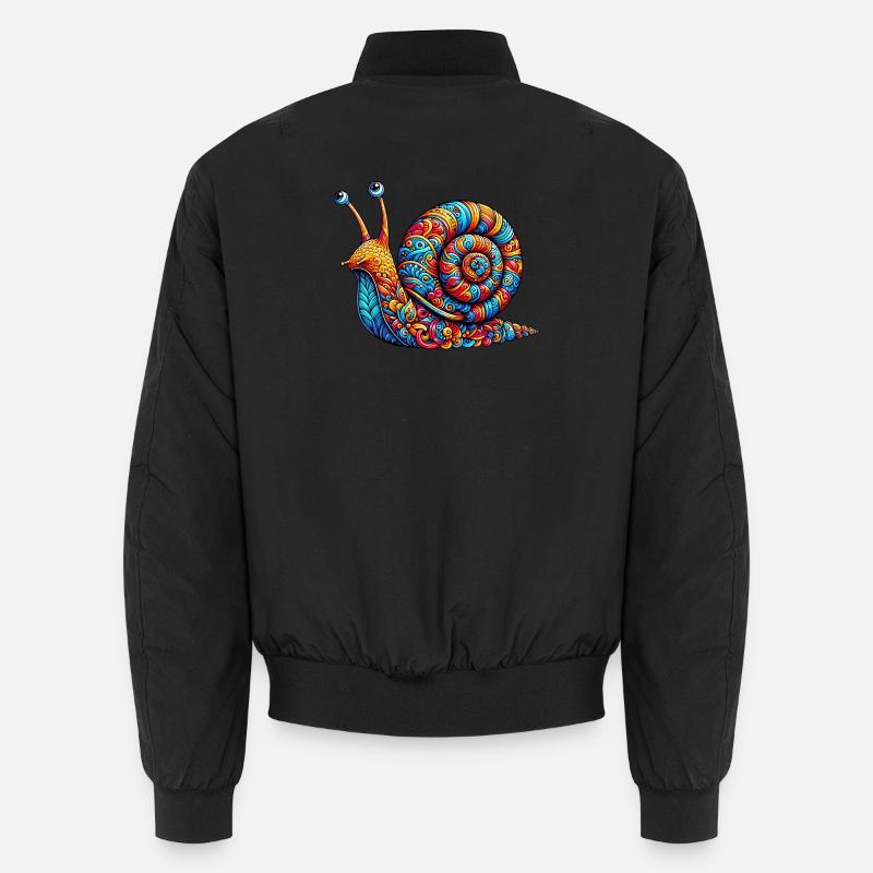 Snail Unisex Bomber Jacket