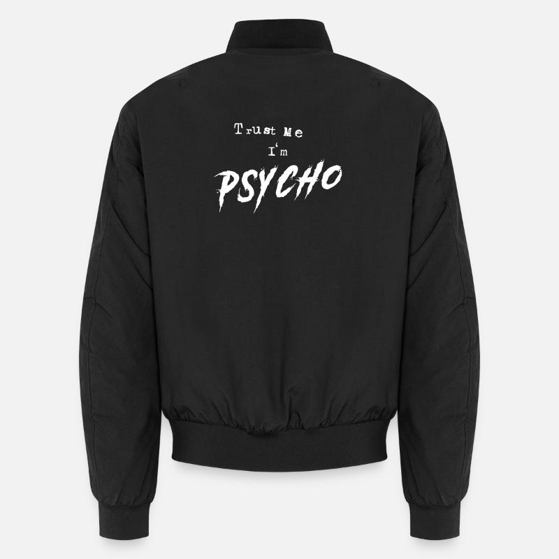Psycho - Unisex Bomberjacke - Schwarz
