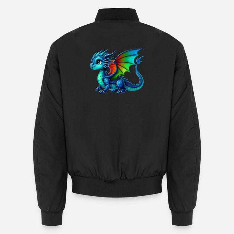 Dragon - Bomber unisexe - noir