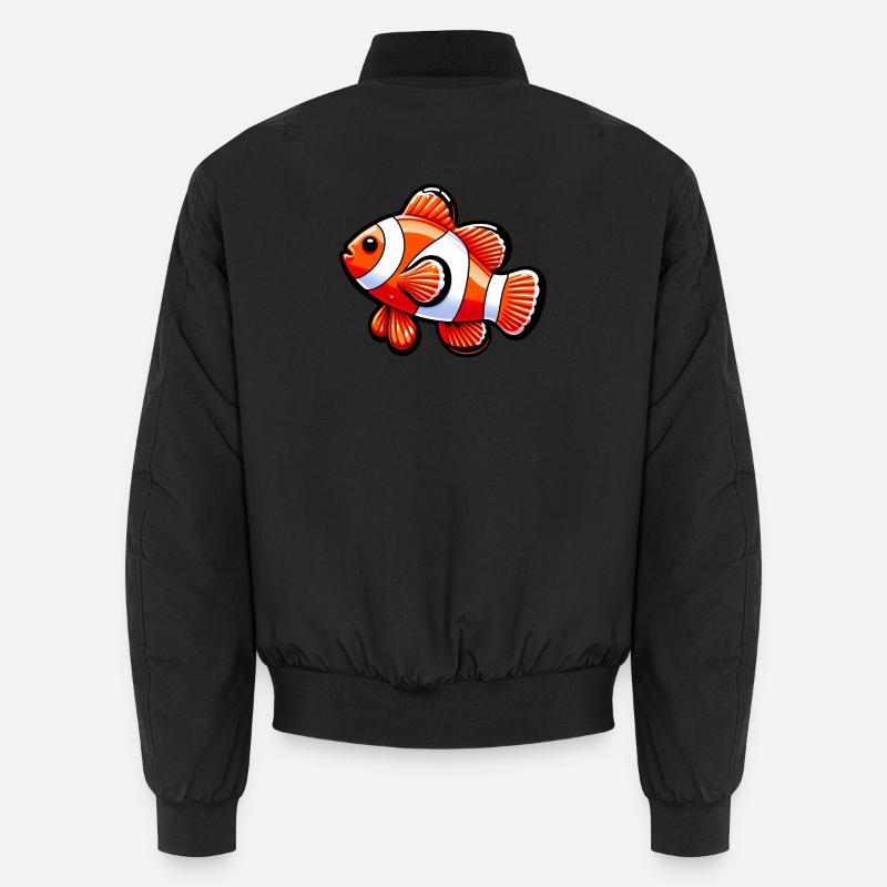 Clownfisch Unisex Bomberjacke