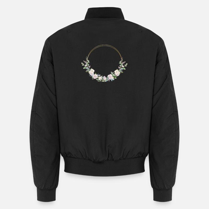 Adriane! Name: Floral Unisex Bomber Jacket