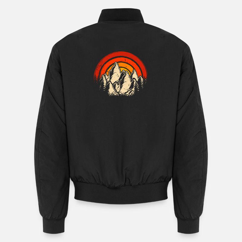 Mountains Unisex Bomber Jacket