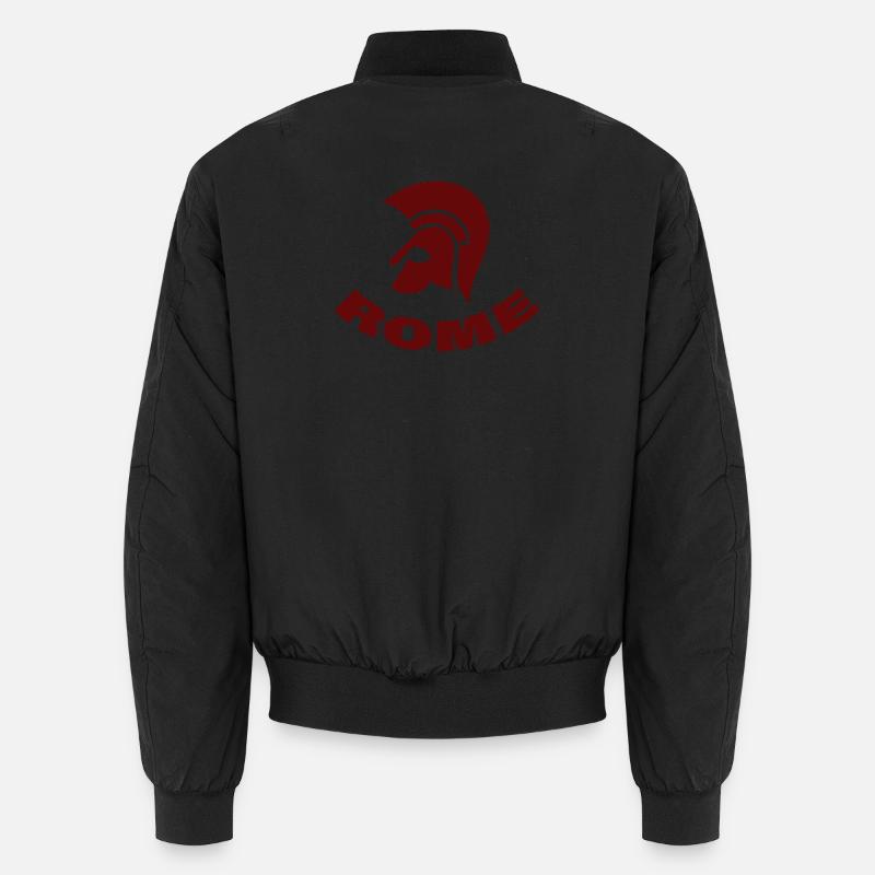 ROME - Unisex Bomberjacke - Schwarz