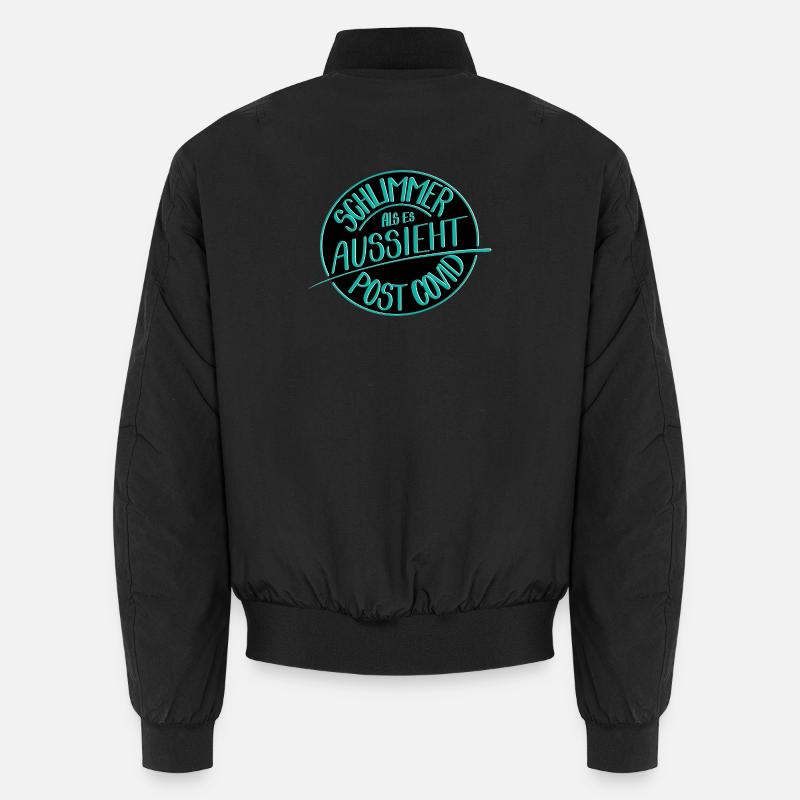 Schlimmer als es aussieht, Post Covid Unisex Bomberjacke