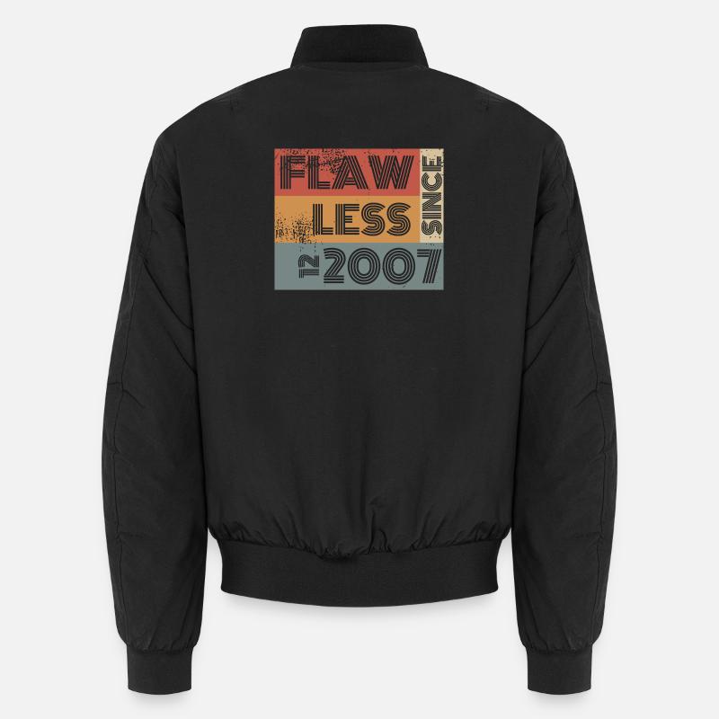 18. Birthday Flawless since 12/2007 Unisex Bomber Jacket