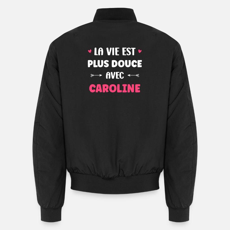 Das süßere Leben mit Caroline Unisex Bomberjacke