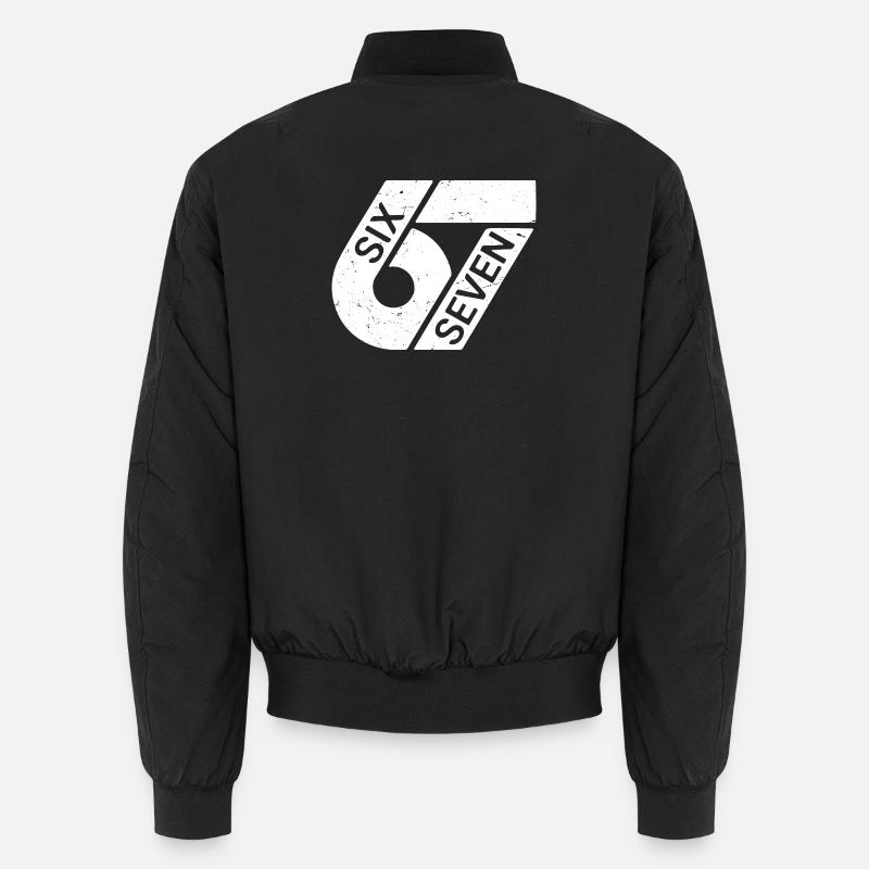 Six Seven Meme Unisex Bomberjacke