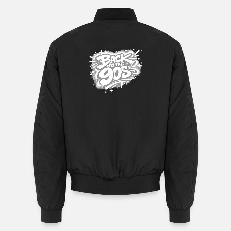 Back to the 90s Graffiti Unisex Bomberjacke