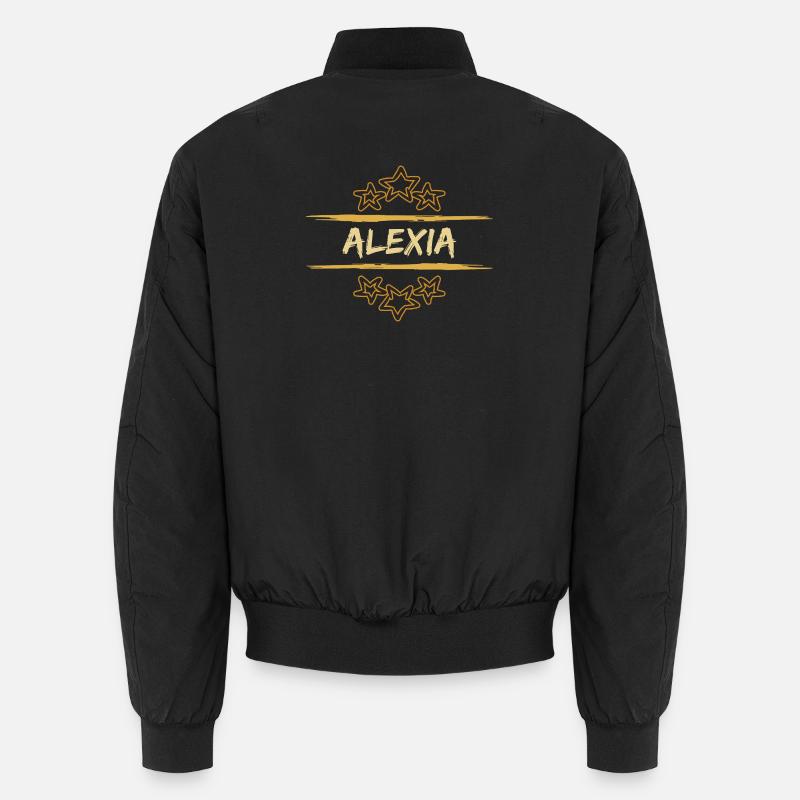 Cadeau pour Alexia - Bomber unisexe - noir