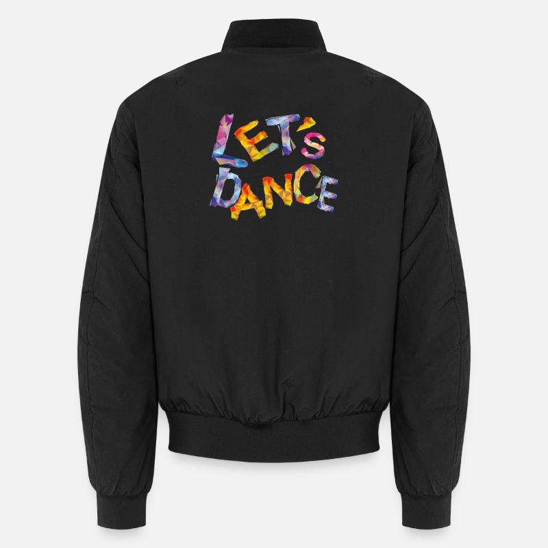Lettres dansantes Bomber unisexe