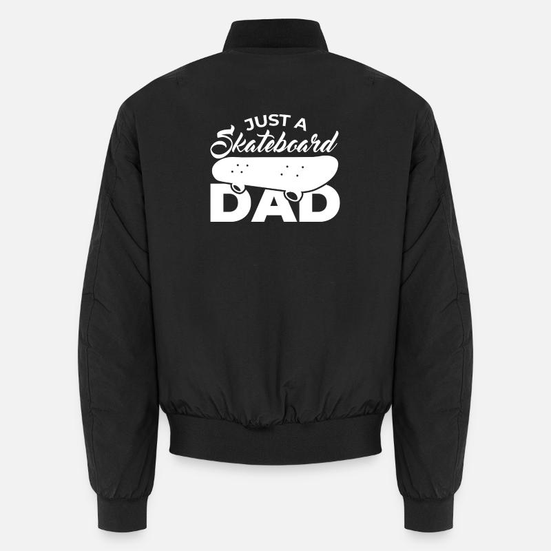 Just a skateboard dad Unisex Bomber Jacket