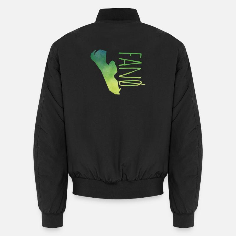 Fanoe - Unisex Bomberjacke - Schwarz