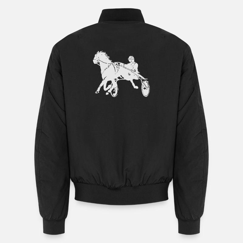 Courses de chevaux de trot Bomber unisexe