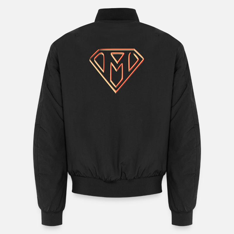 Emblème de puissance stylisé Bomber unisexe