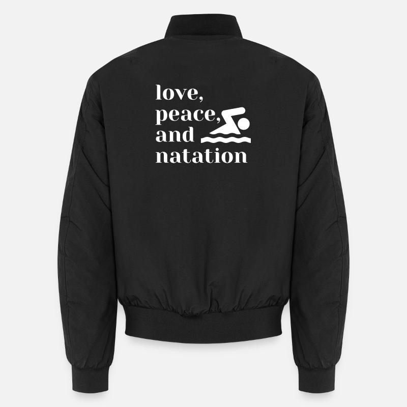 Comedy Swimming Unisex Bomber Jacket